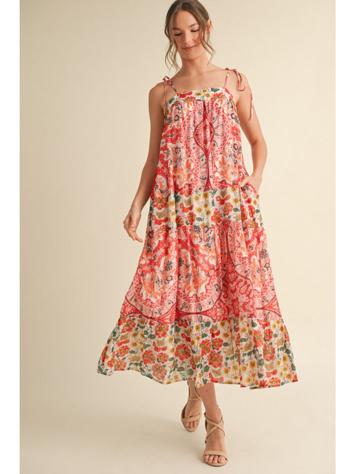 Chiffon Midi Dress