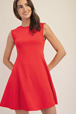 Knit Skater Dress