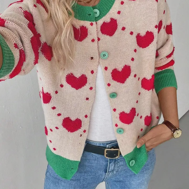 Hearts Sweater