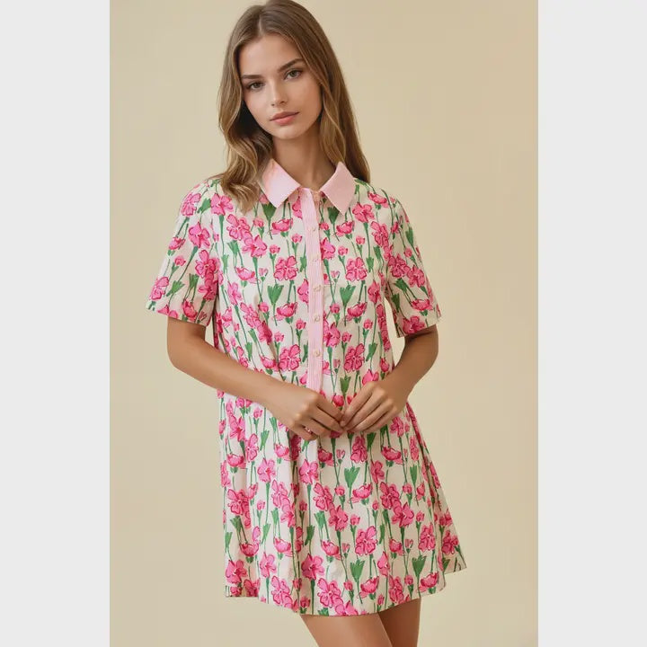 Floral Swing Dress