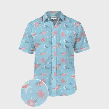 Men's USA Tropical Shirt