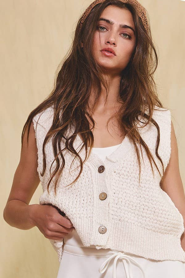 V-neck Sweater Vest