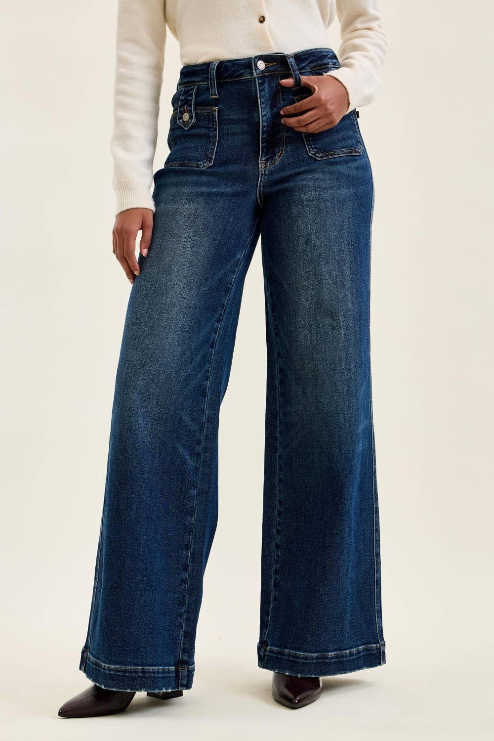 HW "LUX" Retro Wide w/ Front Tab Closure