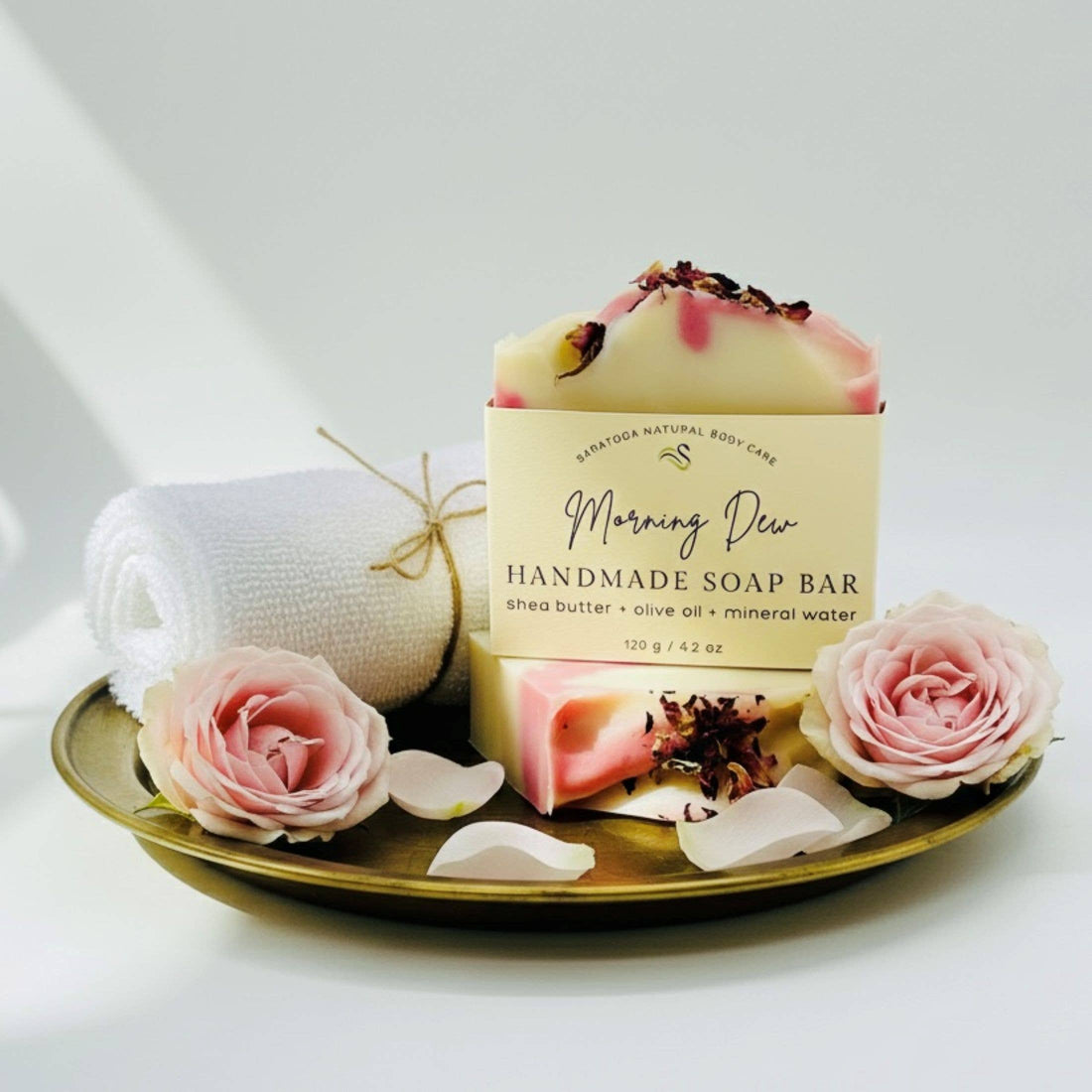 Morning Dew Handmade Soap Bar VEGAN