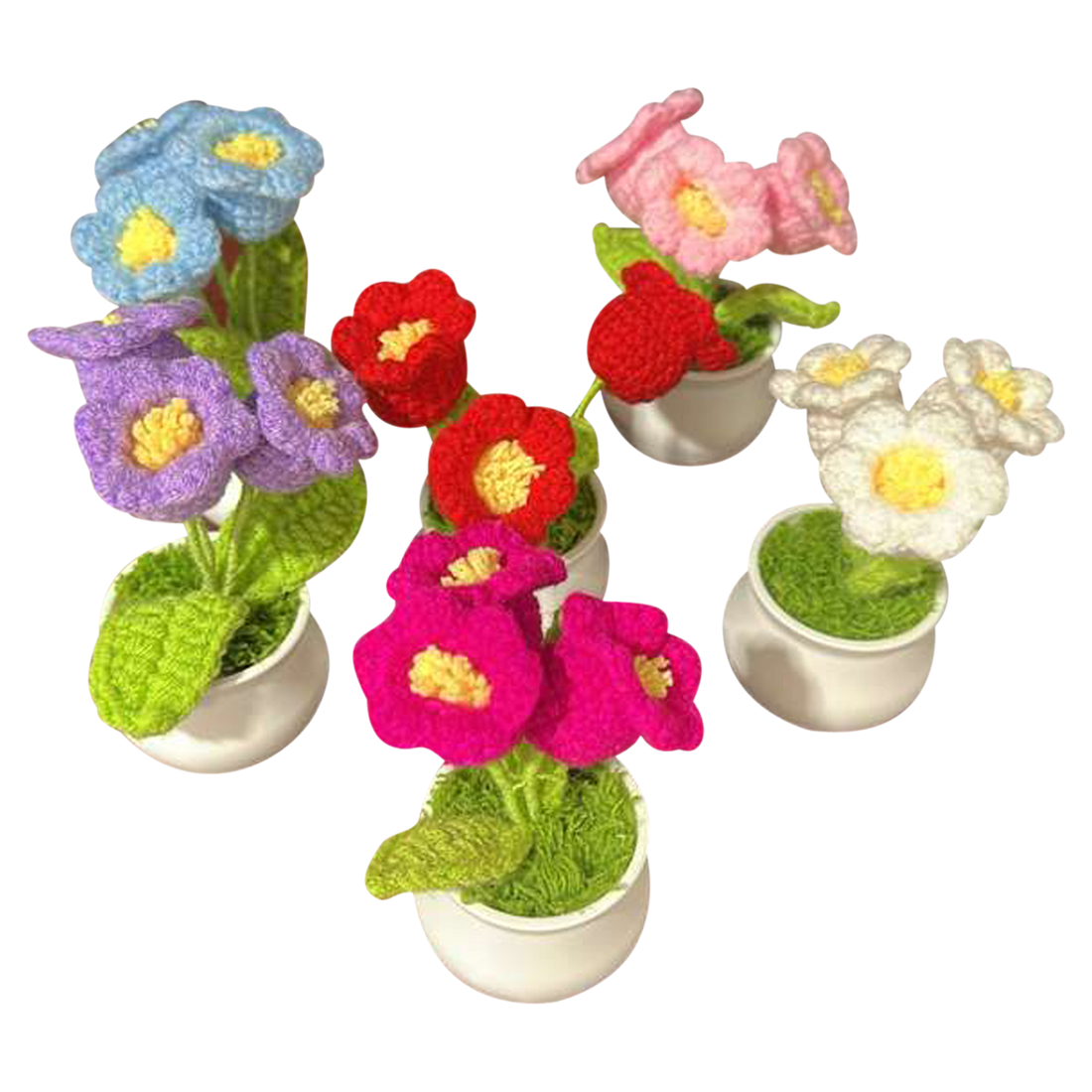 Knitting Flower