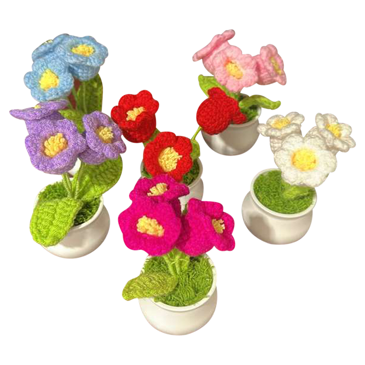 Knitting Flower