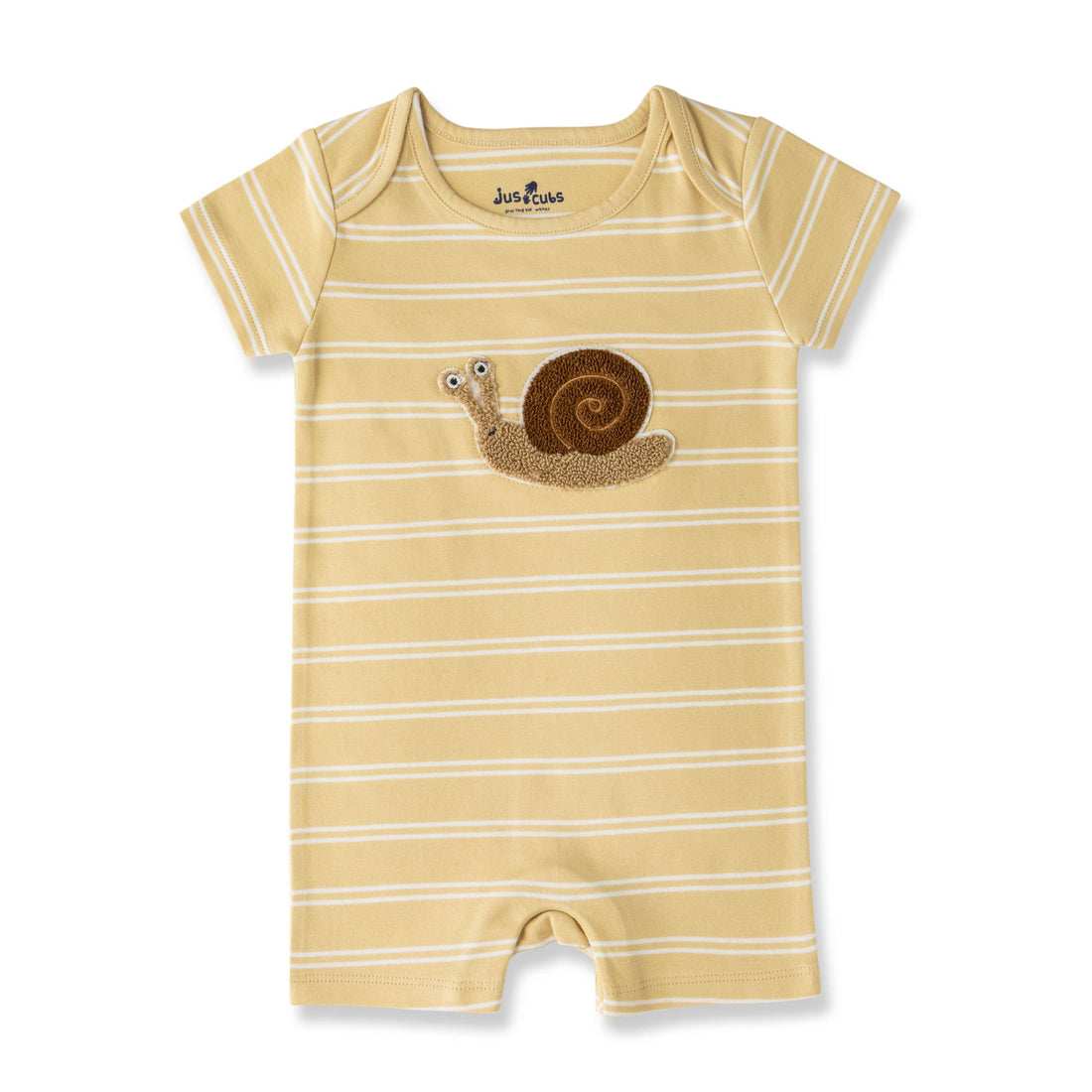 Golden Crawl Romper