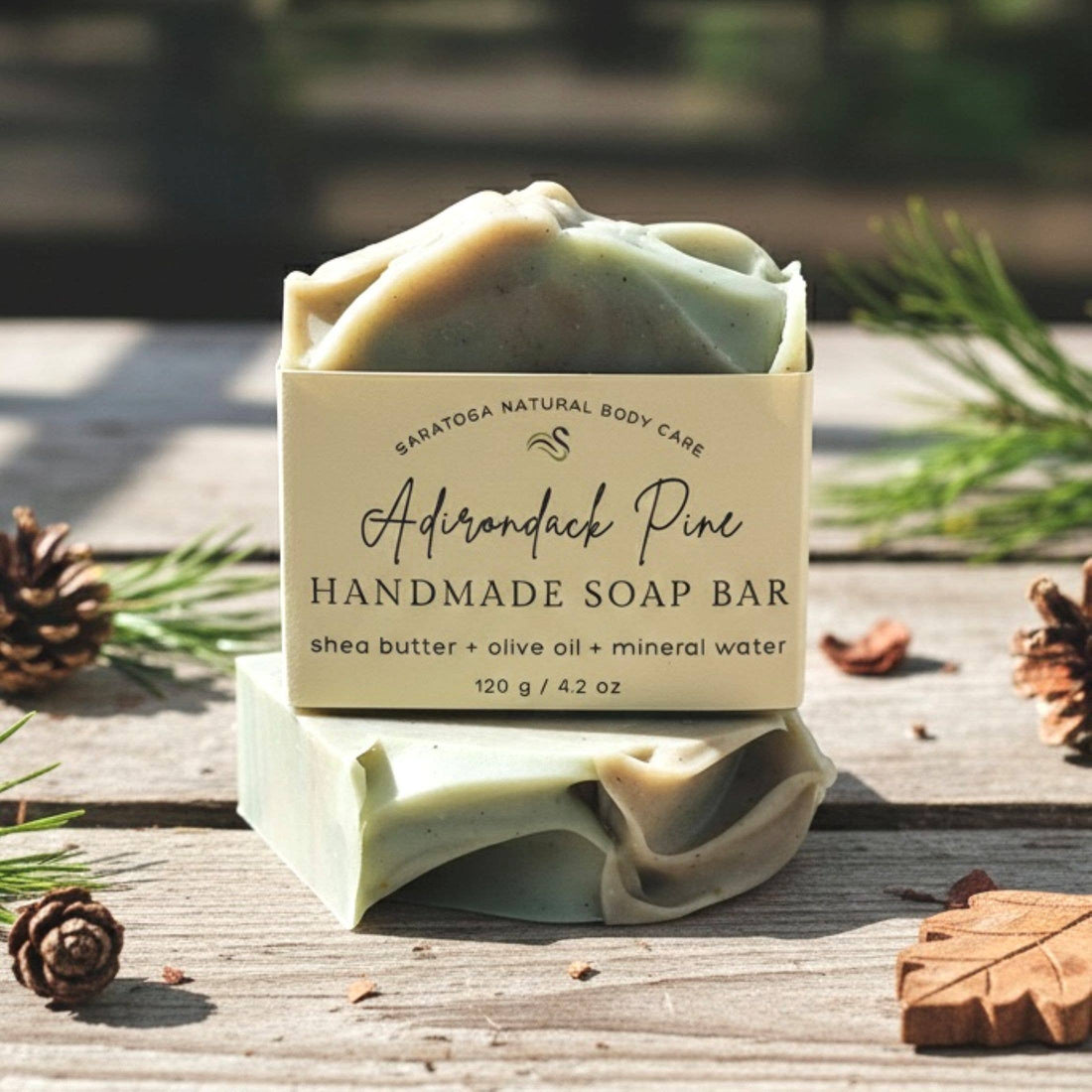 Adirondack Pine Handmade Soap Bar VEGAN