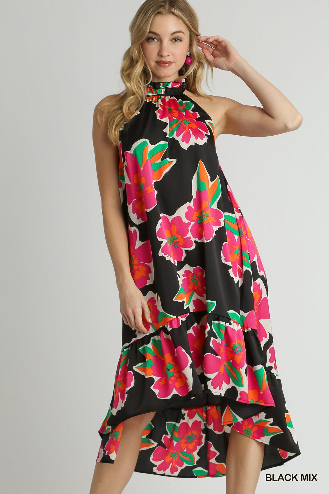 Halter Midi Dress
