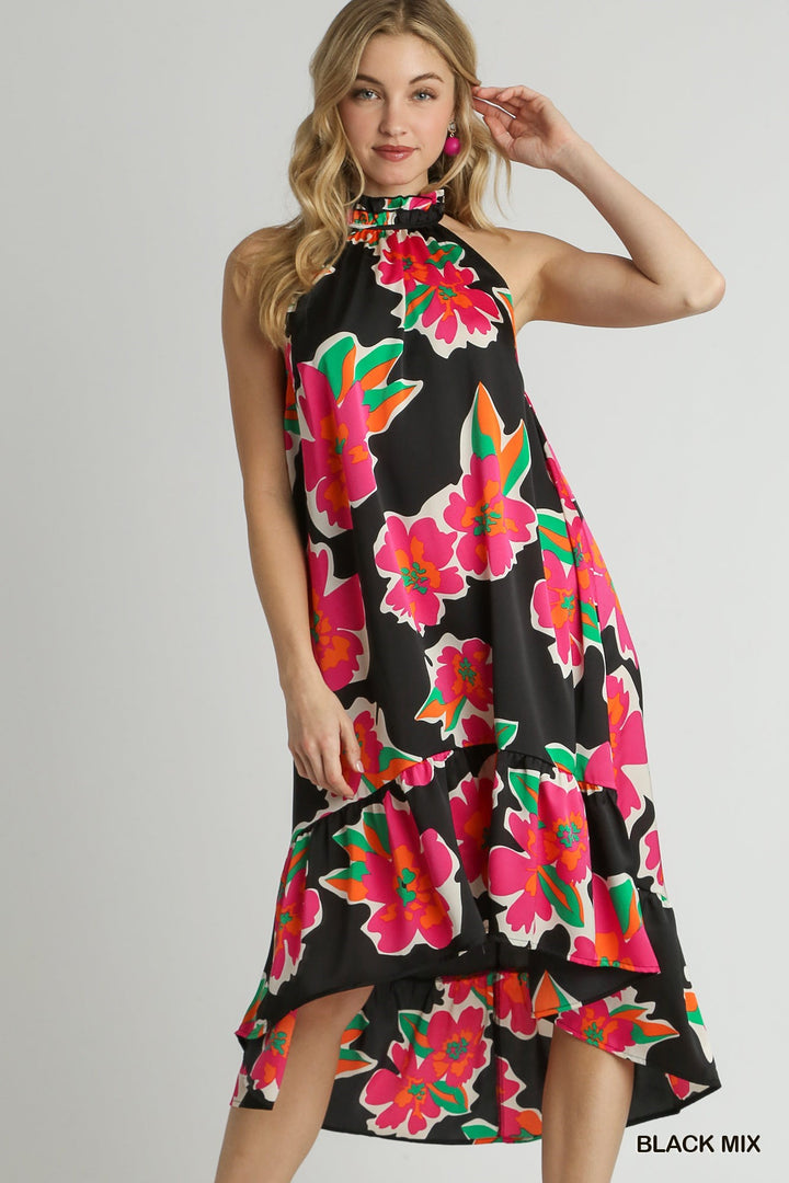 Halter Midi Dress