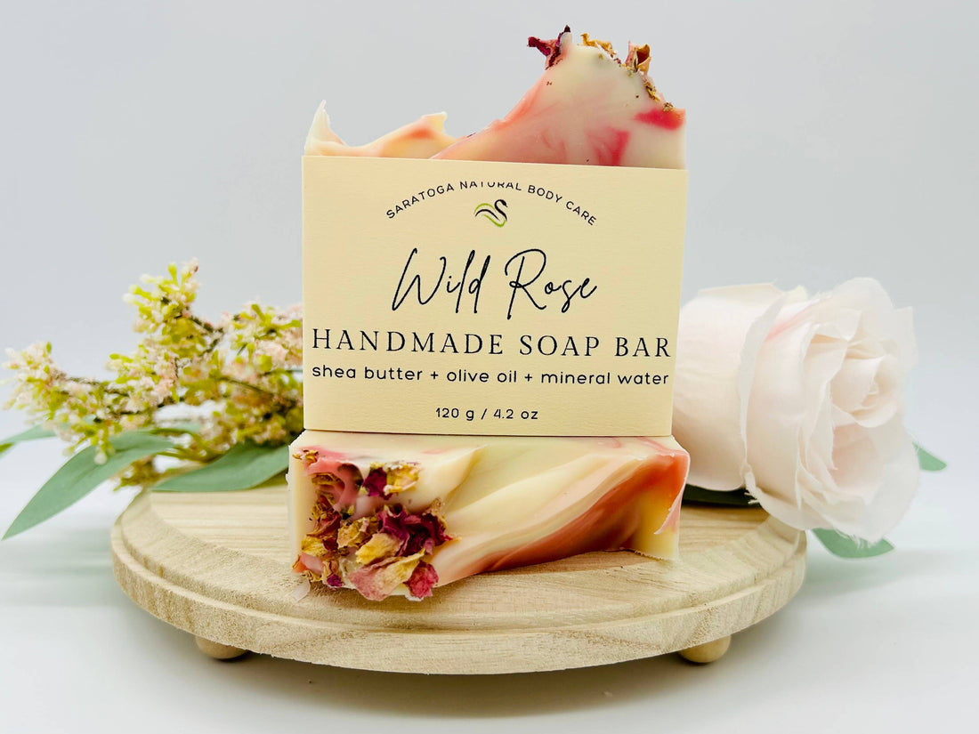 Wild Rose Handmade Soap Bar -VEGAN