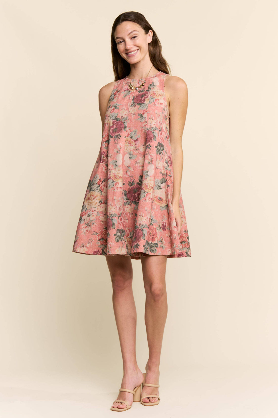 Floral Trapeze Mini