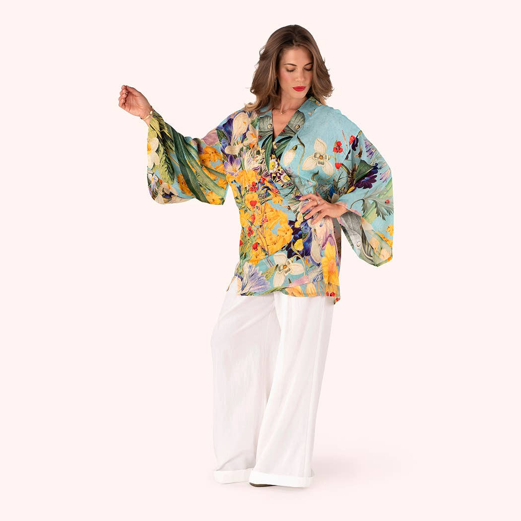 Kimono Jacket - Spring Flora