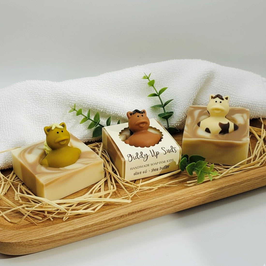 Giddy-Up Suds Handmade Soap Bar for Kids VEGAN