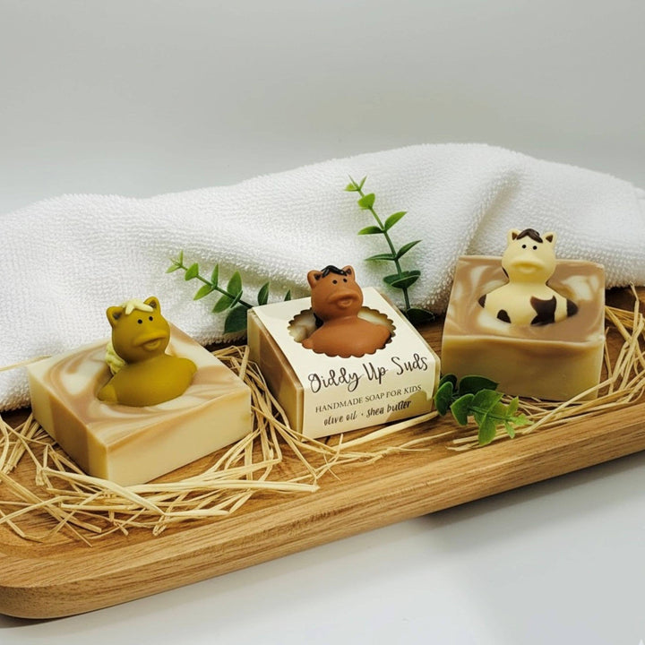 Giddy-Up Suds Handmade Soap Bar for Kids VEGAN