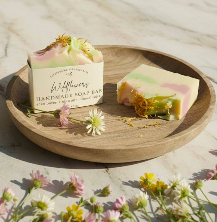 Wildflowers Handmade Soap Bar VEGAN