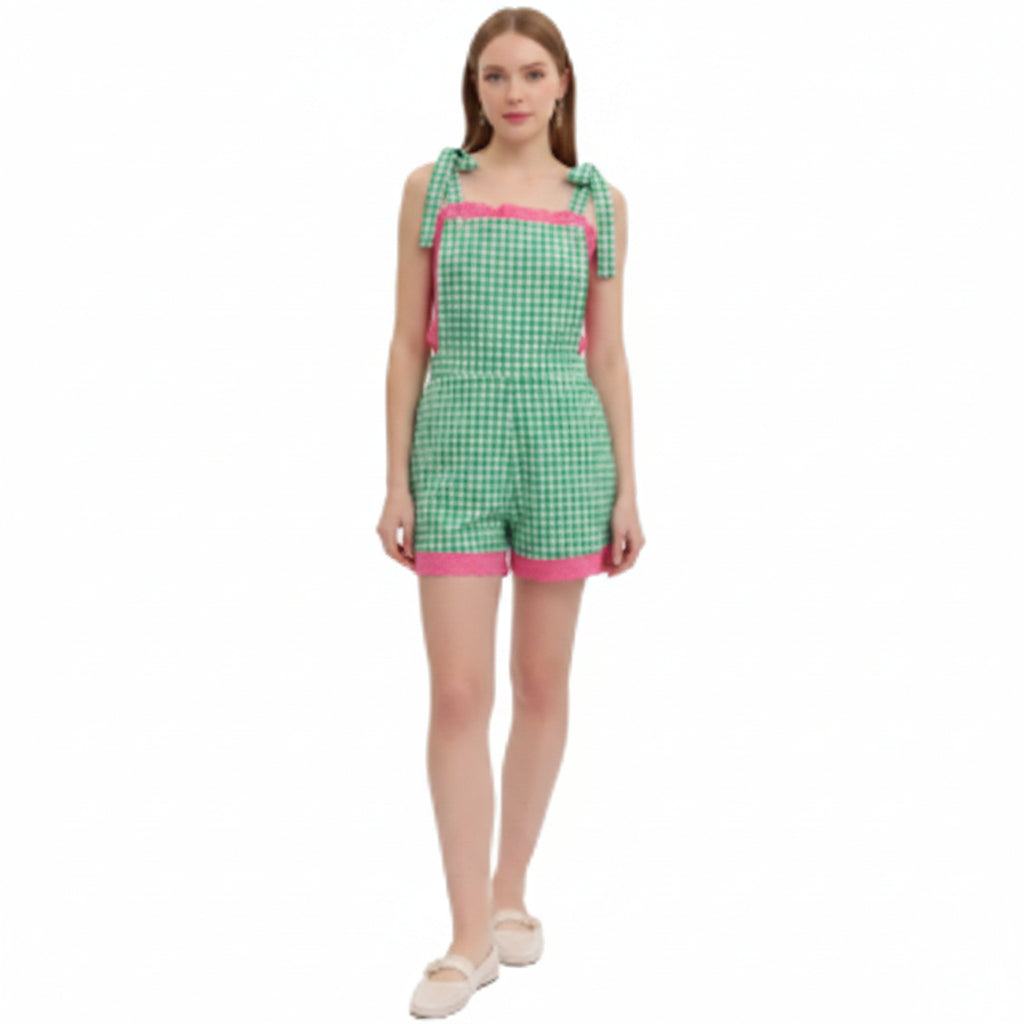 Gingham Watermelon Top