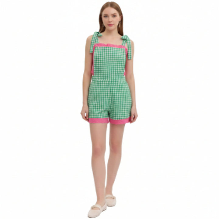 Gingham Watermelon Top