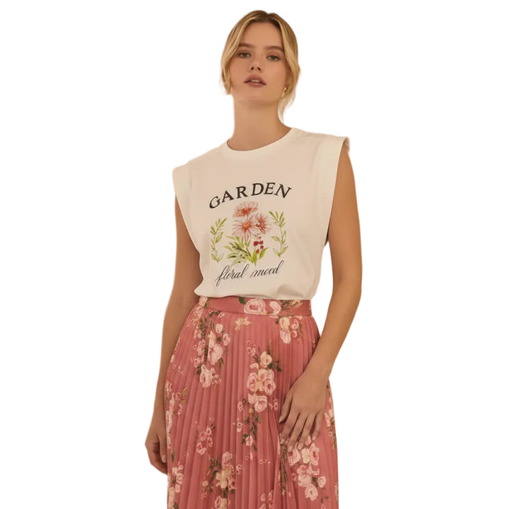 Garden Graphic Top